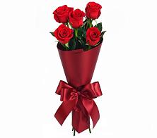 Букет 5 Красных роз Эдлесс Лав в Нижнем Новгороде