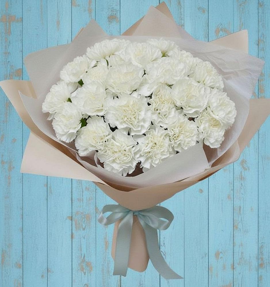 Букет цветов из: Гвоздики в Нижнем Новгороде