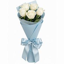 Букет 5 Белых роз Проуд в Нижнем Новгороде