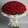 Букет 101 Красная роза Блэк Мэджик в Нижнем Новгороде