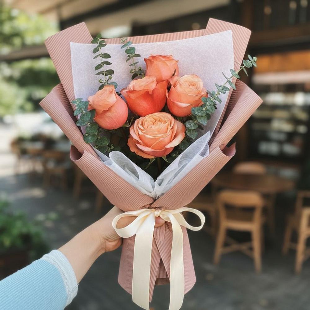 Букет цветов из: Розы в Нижнем Новгороде