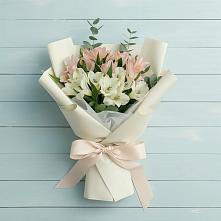 Букет цветов из:  Альстромерии в Нижнем Новгороде