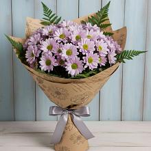 Букет соблазн в Нижнем Новгороде Букет цветов из:  Хризантемы в Нижнем Новгороде