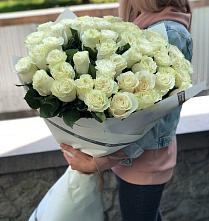 Букет 35 Белых роз #REPLACE_PRED# Нижнем Новгороде