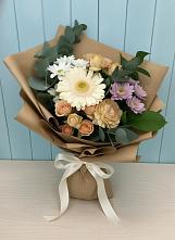 Букет цветов из:  Герберы и Хризантемы в Нижнем Новгороде
