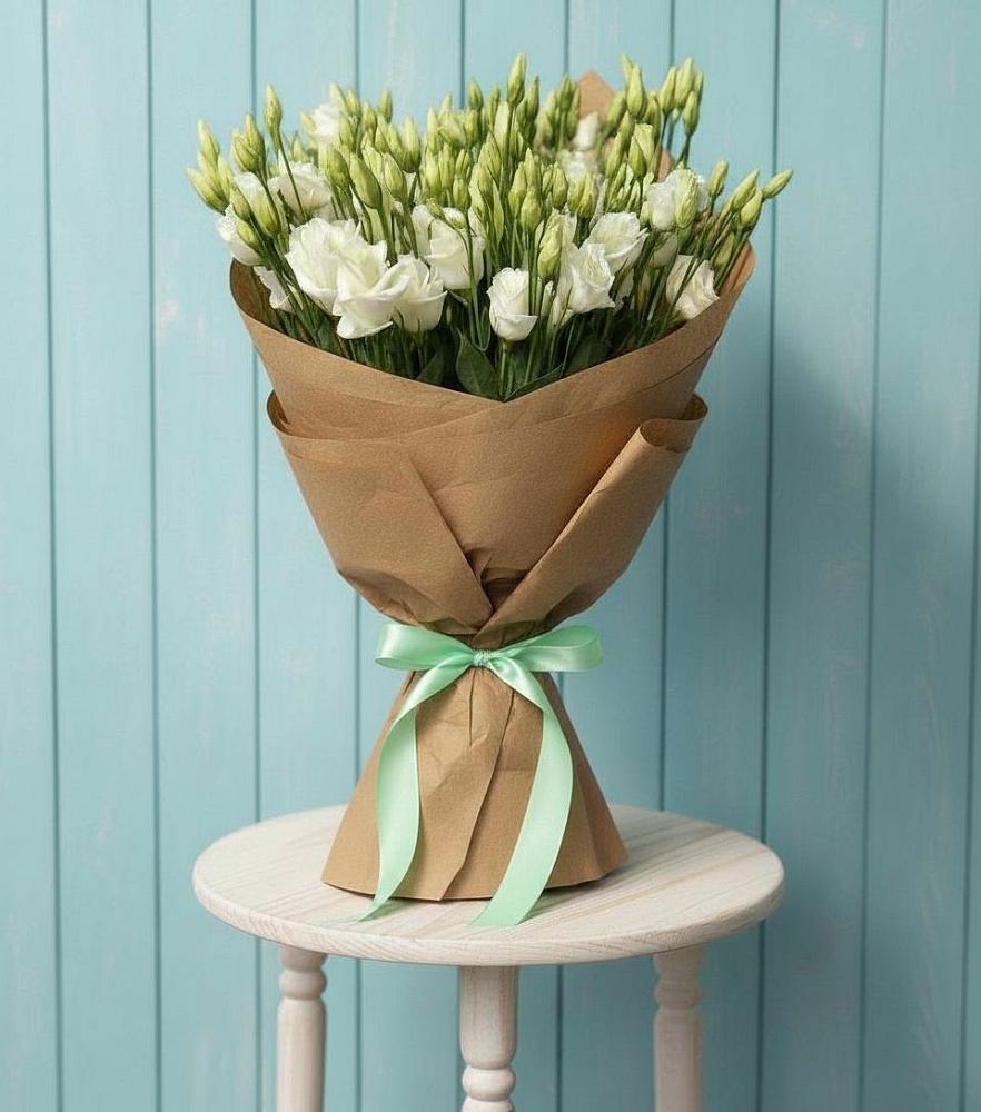 Букет цветов из: Лизиантусы в Нижнем Новгороде