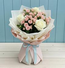 Букет цветов из:  Розы в Нижнем Новгороде