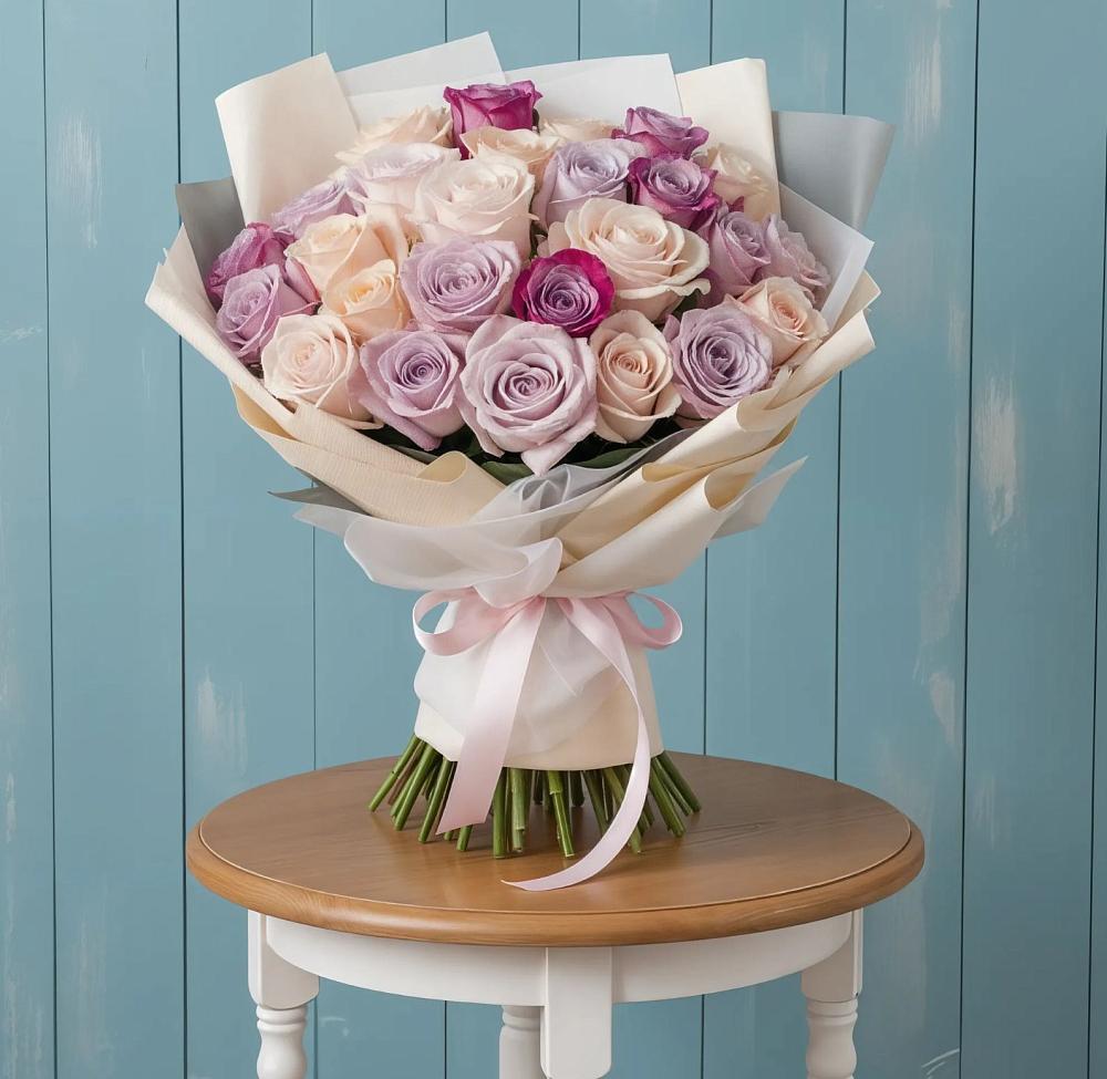 Букет цветов из: Розы в Нижнем Новгороде