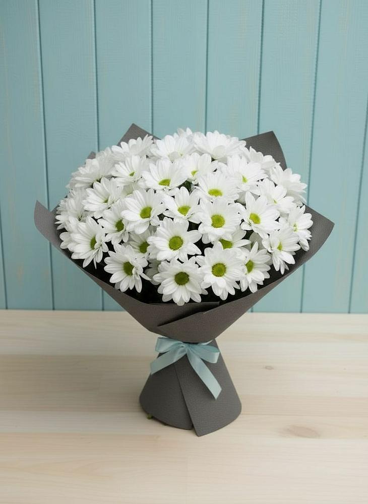 Букет цветов из: Хризантемы в Нижнем Новгороде