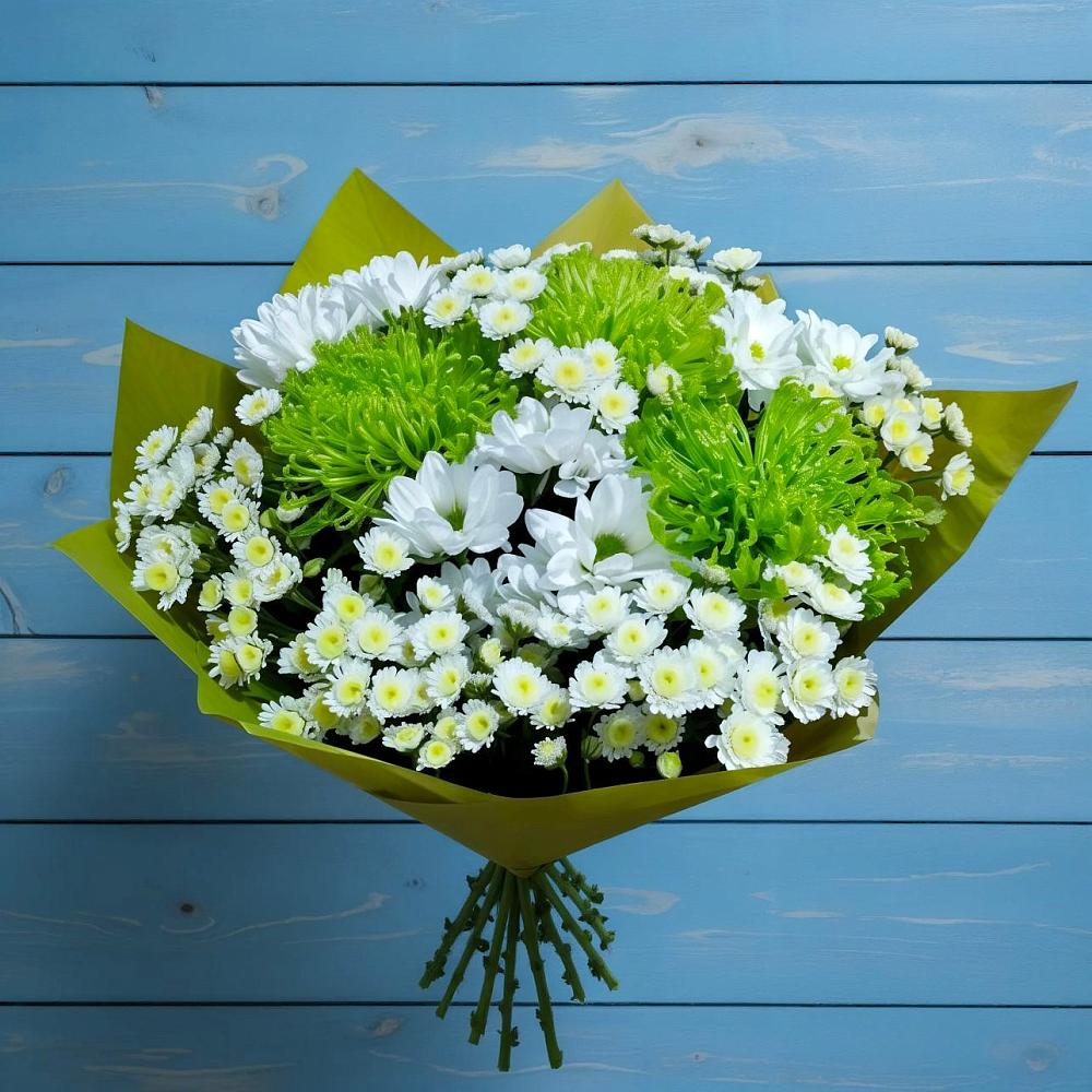 Букет цветов из: Хризантемы в Нижнем Новгороде