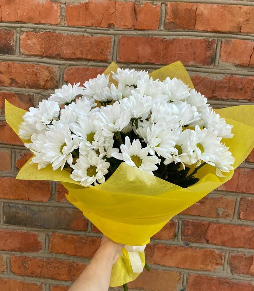 Букет Застенчивые лепестки в Нижнем Новгороде Букет цветов из: Хризантемы в Нижнем Новгороде