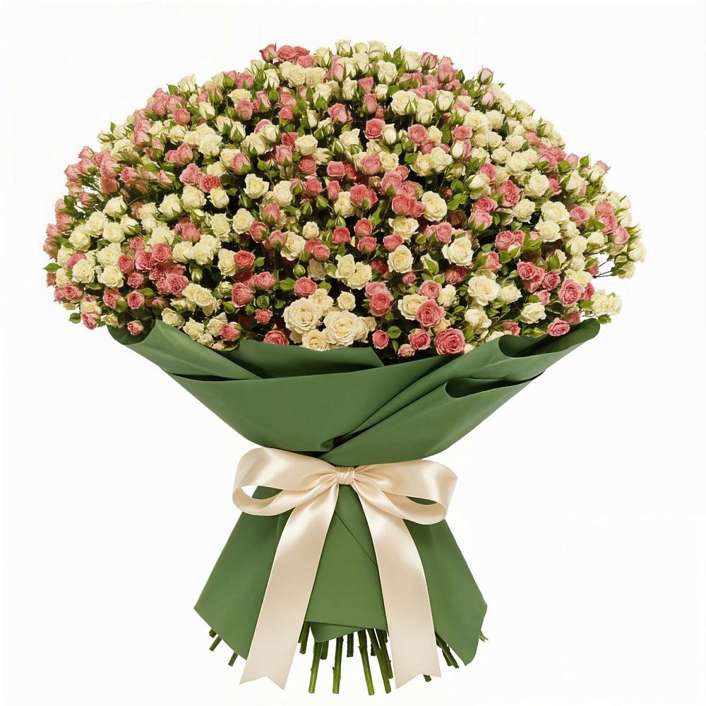 Букет Кустовые розы премиум в Нижнем Новгороде