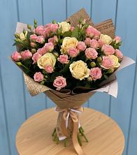 Букет цветов из:  Розы в Нижнем Новгороде