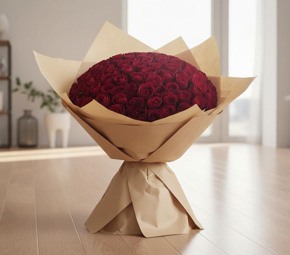 101 Красная роза в Нижнем Новгороде Букет 101 Красная роза в Нижнем Новгороде
