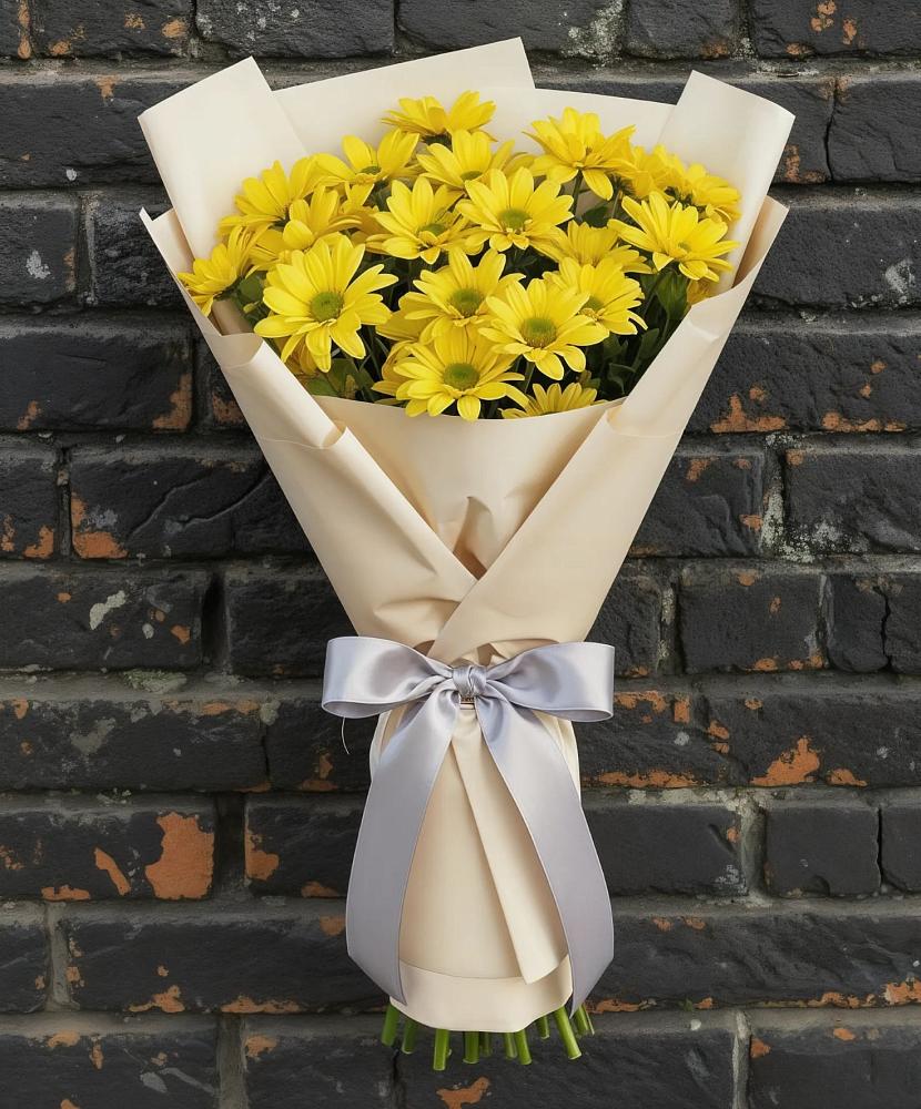 Букет цветов из: Хризантемы в Нижнем Новгороде