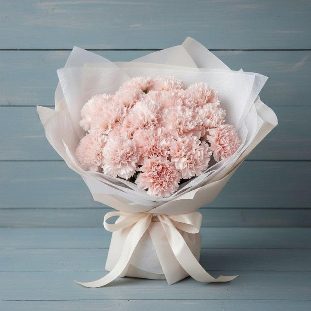 Букет цветов из: Гвоздики в Нижнем Новгороде