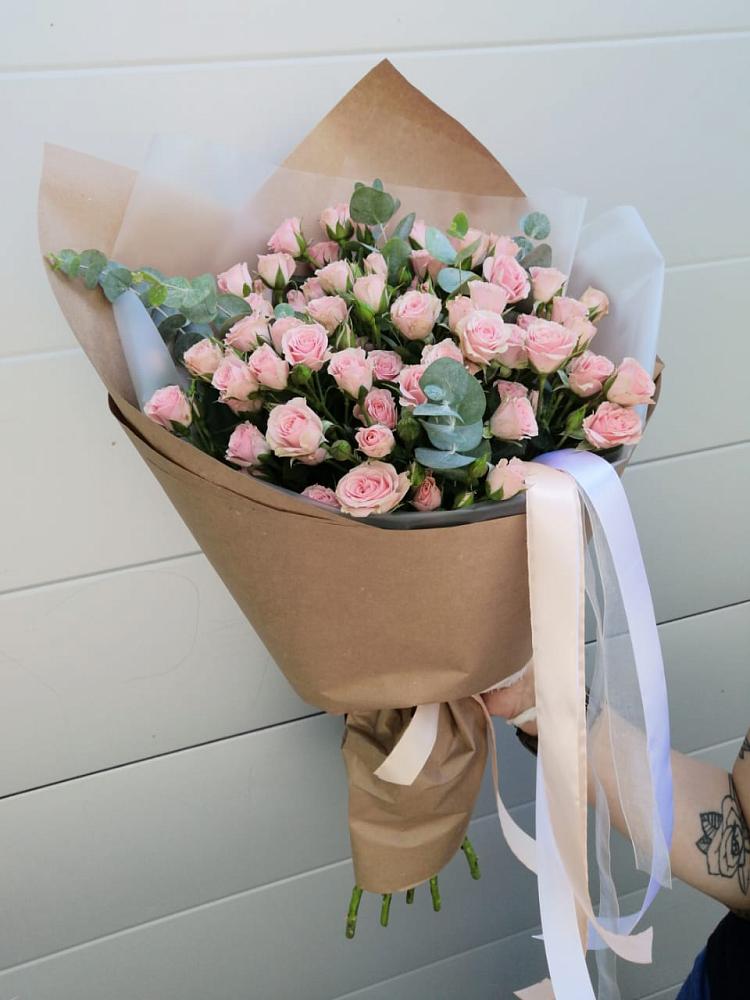 Букет Нежное касание в Нижнем Новгороде Букет цветов из: Розы в Нижнем Новгороде